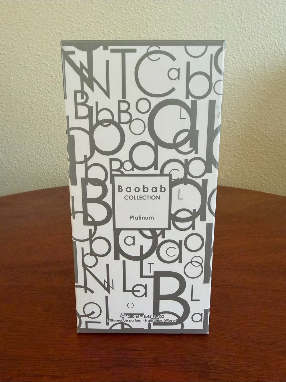 Baobab Collection Platinum Home Fragrance Diffuser - White & Gray